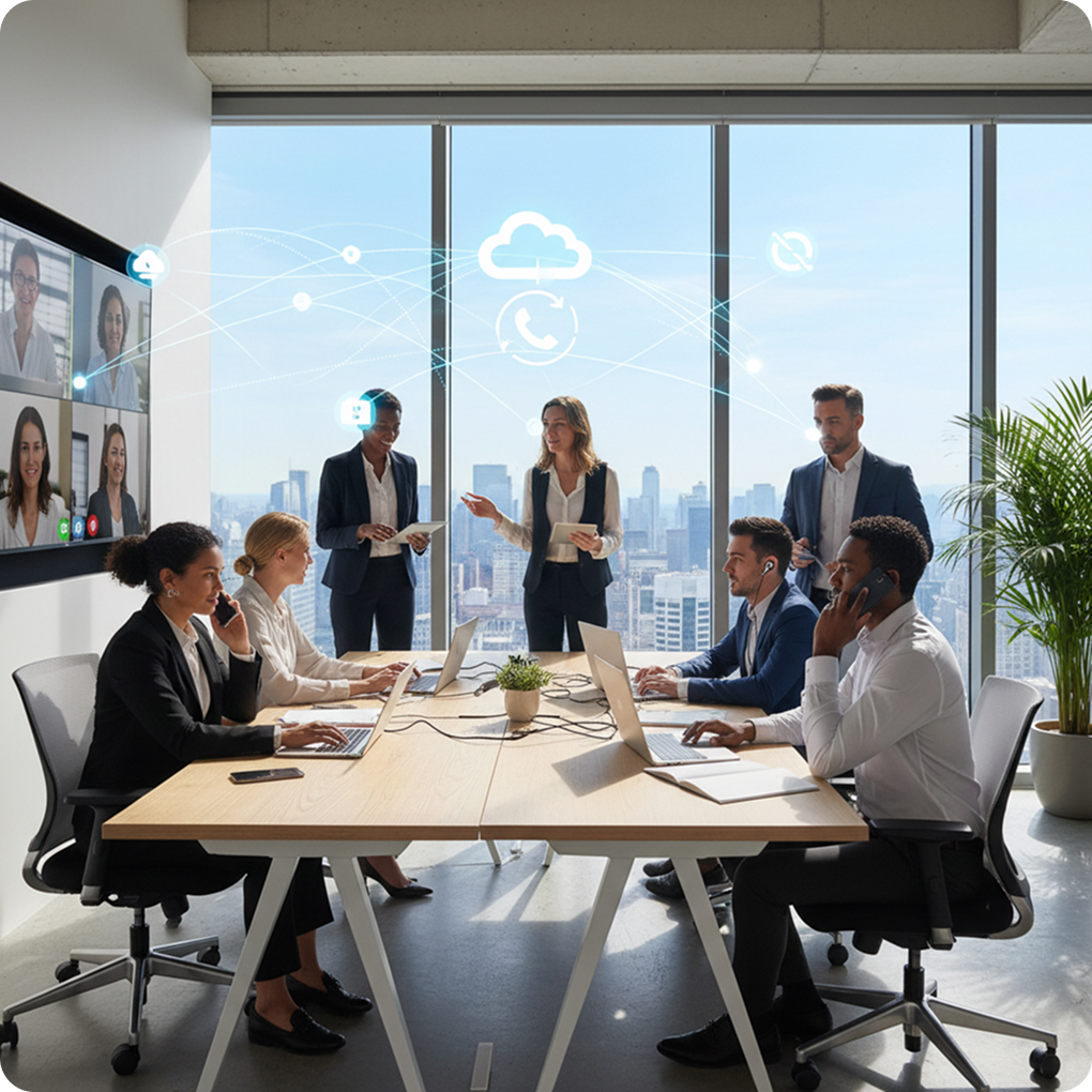 Dashboard del Centralino in Cloud MyCentralino: interni, chiamate in tempo reale e IVR